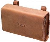 Brooks D-Shaped Saddle Bag - Dark Tan
